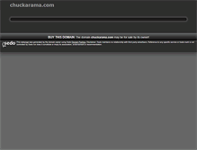 Tablet Screenshot of chuckarama.com